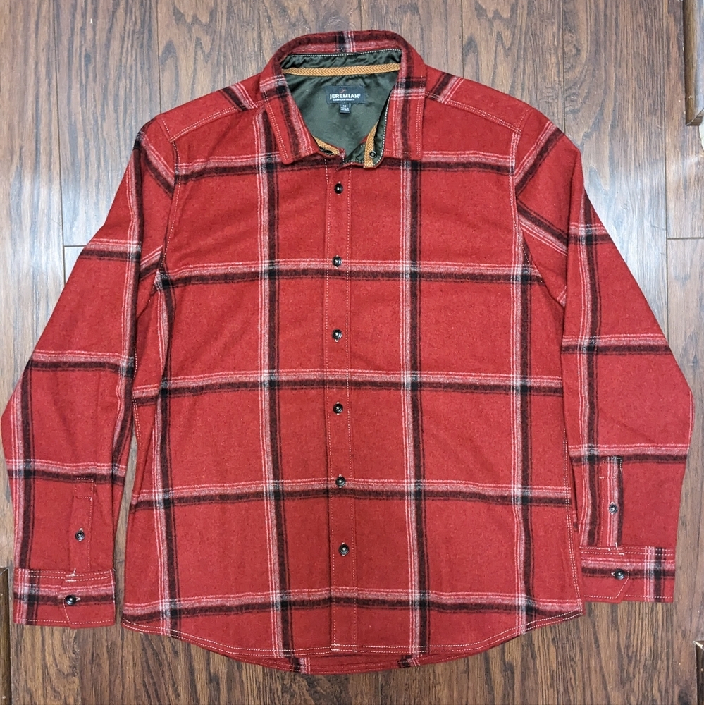 Jeremiah Flannel Shirt Jacket